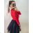 Body krajkové dlhý rukáv dámske (S/M ONE SIZE) TALIANSKA MÓDA IMWE224055