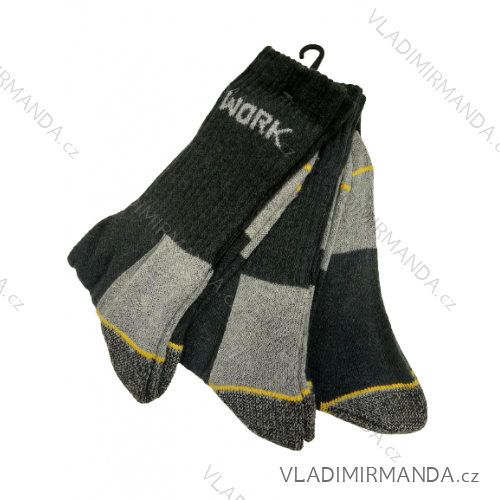 Ponožky pracovné pánske 3páry (39-42,43-46) NEMECKO PON2001