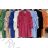 Šaty oversize košilové dlouhý rukáv dámské (S/M/L ONE SIZE) ITALSKÁ MÓDA IMWA22523/DR M / L tmavo červená