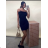 Šaty elegantný carmen bez rukávov dámske (S/M ONE SIZE) TALIANSKA MÓDA IMPOC237185