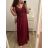 Šaty plesové elegantní společenské bez rukávu dámské nadrozměr (L/XL/2XL ONE SIZE) ITALSKÁ MÓDA IMM23XF-324/DU XL/2XL čierna