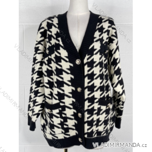 Sveter dlhý rukáv dámsky (S/M ONE SIZE) TALIANSKA MÓDA IMPBB23Z5214
