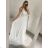 Šaty elegantné spoločenské dlhé na ramienka dámske (S/M ONE SIZE) TALIANSKA MóDA IMM2218806