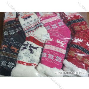 Ponožky zateplené bavlnou baránkom dámske (35-38, 39-42) ROS23EJ223B