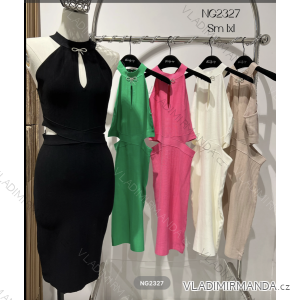 Šaty bez rukávu dámske (S/ML/XL) TALIANSKA MÓDA IMPTI23NG2327
