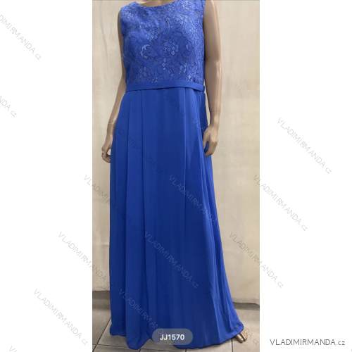 Šaty dlhé elegantné bez rukávov dámske (S/M ONE SIZE) TALIANSKA MÓDA FMPRP23JJ1570