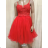 Šaty elegantné spoločenské na ramienka dámske (S/M ONE SIZE) TALIANSKA MÓDA FMPRP23DF9180