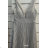 Šaty elegantné skladané na ramienka dámske (S/M ONE SIZE) TALIANSKA MÓDA FMPRP23HM2306