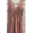 Šaty dlhé elegantné bez rukávov dámske (S/M ONE SIZE) TALIANSKA MÓDA FMPRP23Q2021