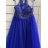 Šaty dlhé elegantné spoločenské bez rukávov dámske (S/M ONE SIZE) TALIANSKA MÓDA FMPRP23DF8562