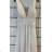 Šaty dlhé elegantné spoločenské bez rukávov dámske (S/M ONE SIZE) TALIANSKA MÓDA FMPRP23M-841