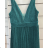 Šaty dlhé elegantné spoločenské na ramienka dámske (S/M ONE SIZE) TALIANSKA MÓDA FMPRP23HM2251