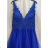 Šaty dlhé elegantné spoločenské na ramienka dámske (S/M ONE SIZE) TALIANSKA MÓDA FMPRP23DF8861