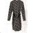 Šaty elegantný dlhý rukáv dámske (S/M ONE SIZE) TALIANSKA MÓDA FMPRP23MC1700