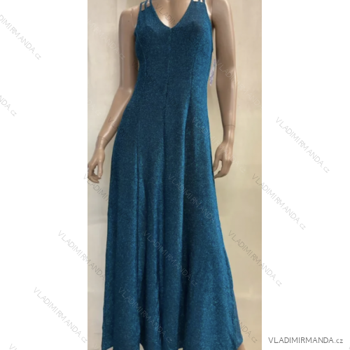 Šaty dlhé bez rukávu dámske (S/M ONE SIZE) TALIANSKA MÓDA FMPRP231729