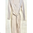 Šaty elegantný dlhý rukáv dámske (S/M ONE SIZE) TALIANSKA MÓDA FMPRP2308536-1