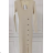 Šaty elegantný dlhý rukáv dámske (S/M ONE SIZE) TALIANSKA MÓDA FMPRP23MC1230