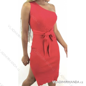 Šaty bez rukávov dámske (S/M ONE SIZE) TALIANSKA MÓDA FMPRP2308558