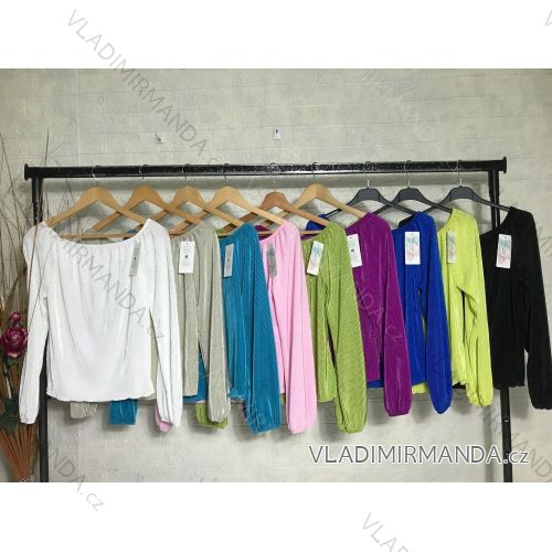 Tunika dlhý rukáv dámska (S/M ONE SIZE) TALIANSKA MÓDA IMPGM234515