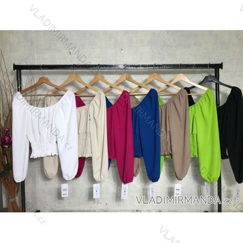 Tunika dlhý rukáv dámska (S/M ONE SIZE) TALIANSKA MÓDA IMPGM232587