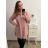 Košeľa predĺžená 3/4 dlhý rukáv dámske (L/XL/2XL ONE SIZE) TALIANSKA MóDA IM423025