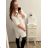 Košeľa predĺžená 3/4 dlhý rukáv dámske (L/XL/2XL ONE SIZE) TALIANSKA MóDA IM423025