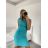 Šaty elegantní společenské dámske (2XL-4XL) TALIANSKA MóDA IMM23ELENA