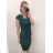 Šaty elegantní společenské dámske (2XL-4XL) TALIANSKA MóDA IMM23ELENA