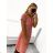 Šaty spoločenské elegantné dámske (S/M ONE SIZE) TALIANSKA MODA IMS23BELLA