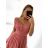 Šaty spoločenské dlhé elegantné dámske (S/M ONE SIZE) TALIANSKA MÓDA IM923MARINA