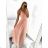 Šaty společenské dlouhé elegatní dámské (S/M ONE SIZE) ITALSKÁ MÓDA IM923SILVIA/DU S/M čierna