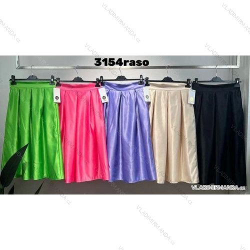 Sukňa stredne dlhá dámska (S/M ONE SIZE) TALIANSKA MÓDA IMM23HG3154