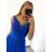 Šaty elegantné dlhé na ramienka dámske (S/M ONE SIZE) TALIANSKA MÓDA IMPSH23658L/DU