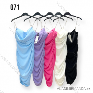 Šaty na ramienka dámske (S/M ONE SIZE) TALIANSKA MÓDA IMPHD23071