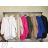 Bunda/mikina na zips s kapucňou dámska (S/M ONE SIZE) TALIANSKA MÓDA IMPGM239983/91071