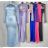 Šaty elegantné na ramienka dámske (S/M ONE SIZE) TALIANSKA MÓDA IMPBB23B23343