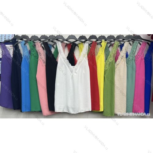 Tielko letné s čipkou dámske (S / M ONE SIZE) TALIANSKÁ MÓDA IMWD23154