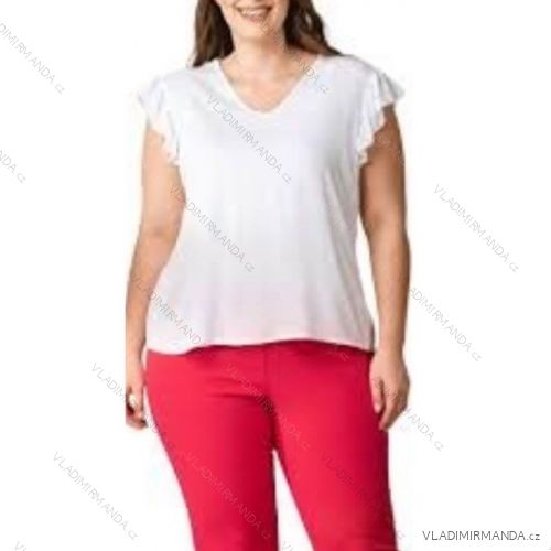 Tunika krátky rukáv dámska nadrozmer (3XL/4XL ONE SIZE) TALIANSKA MÓDA IMWT23208