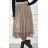 Sukňa dlhá tylová dámska (S/M ONE SIZE) TALIANSKA MÓDA IMWAA22504/DU khaki S/M