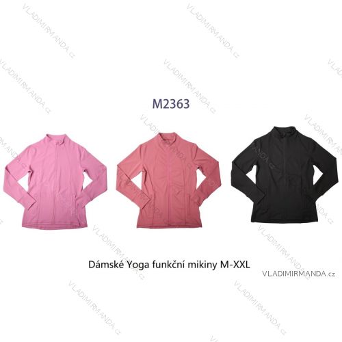 Mikina yoga funkčná dámska (M-2XL) WOLF M2363