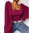 Top dlhý rukáv dámsky (S/M ONE SIZE) TALIANSKA MÓDA IMM23m17317