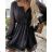 Šaty elegantné krajkové dlhý rukáv dámske (S/M ONE SIZE) TALIANSKA MÓDA IMPOC236215
