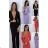 Šaty elegantný dlhý rukáv dámske (S/M ONE SIZE) TALIANSKA MÓDA IMPOC235851