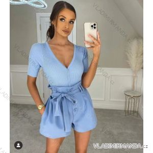 Body krátky rukáv dámske (S/M ONE SIZE) TALIANSKA MÓDA IMPLP2370920090