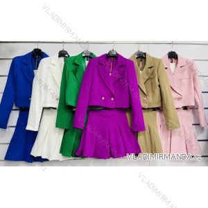 Súprava elegantné sako a sukne dámska (S-XL) TALIANSKA MÓDA IMWA23466