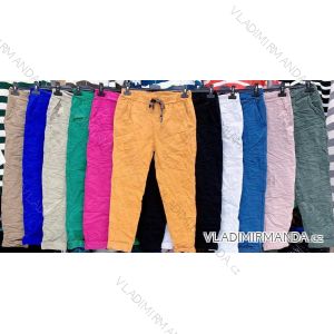 Nohavice dlhé strečové dámske (S/M ONE SIZE) TALIANSKA MÓDA IMWA23498