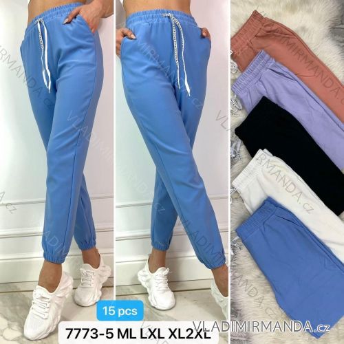 Tepláky dlhé dámske (M-2XL) TURECKÁ MÓDA TMWL237773-5