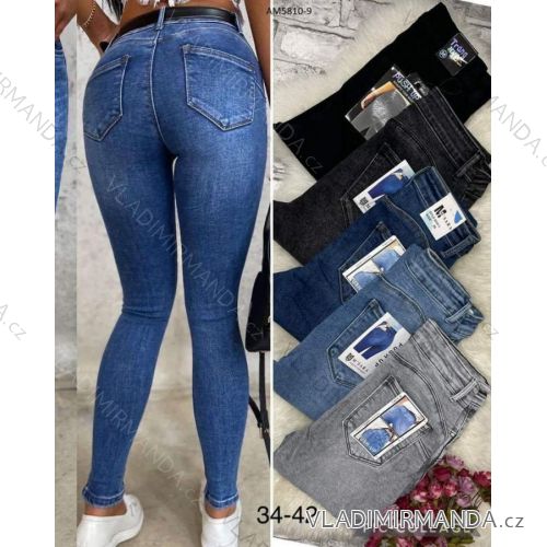 Rifle jeans  dlhé nadrozmerné dámske (34-42) M.SARA MA523AM5810-9