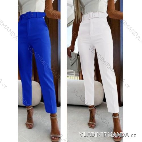 Nohavice dlhé elegantné dámske (S/M ONE SIZE) TALIANSKA MÓDA IMWB23109