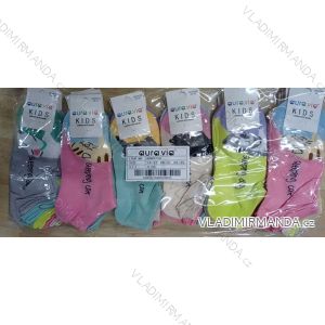 Ponožky členkové detské dievčenské (24-27, 28-31, 32-35) AURA.VIA AURA23GDN9708